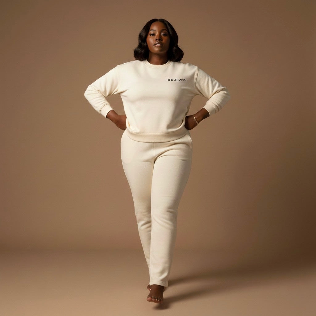 Signature Premium Sweatshirt – Cream