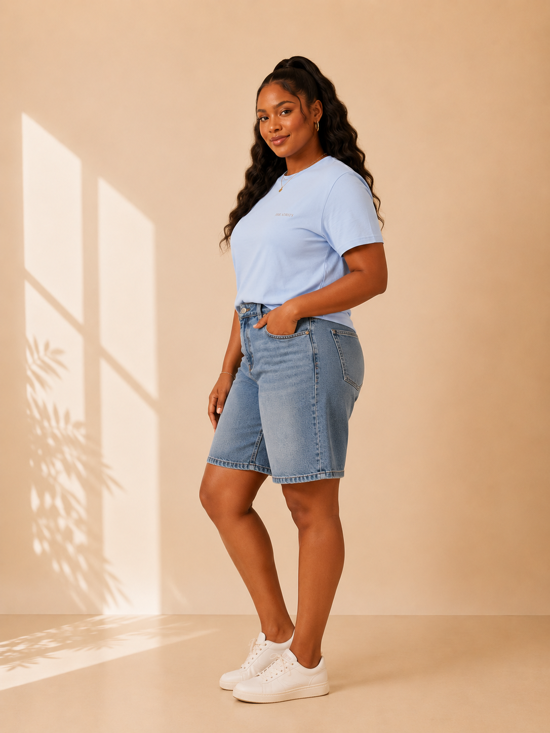 Baby Blue Her Alwys Tee
