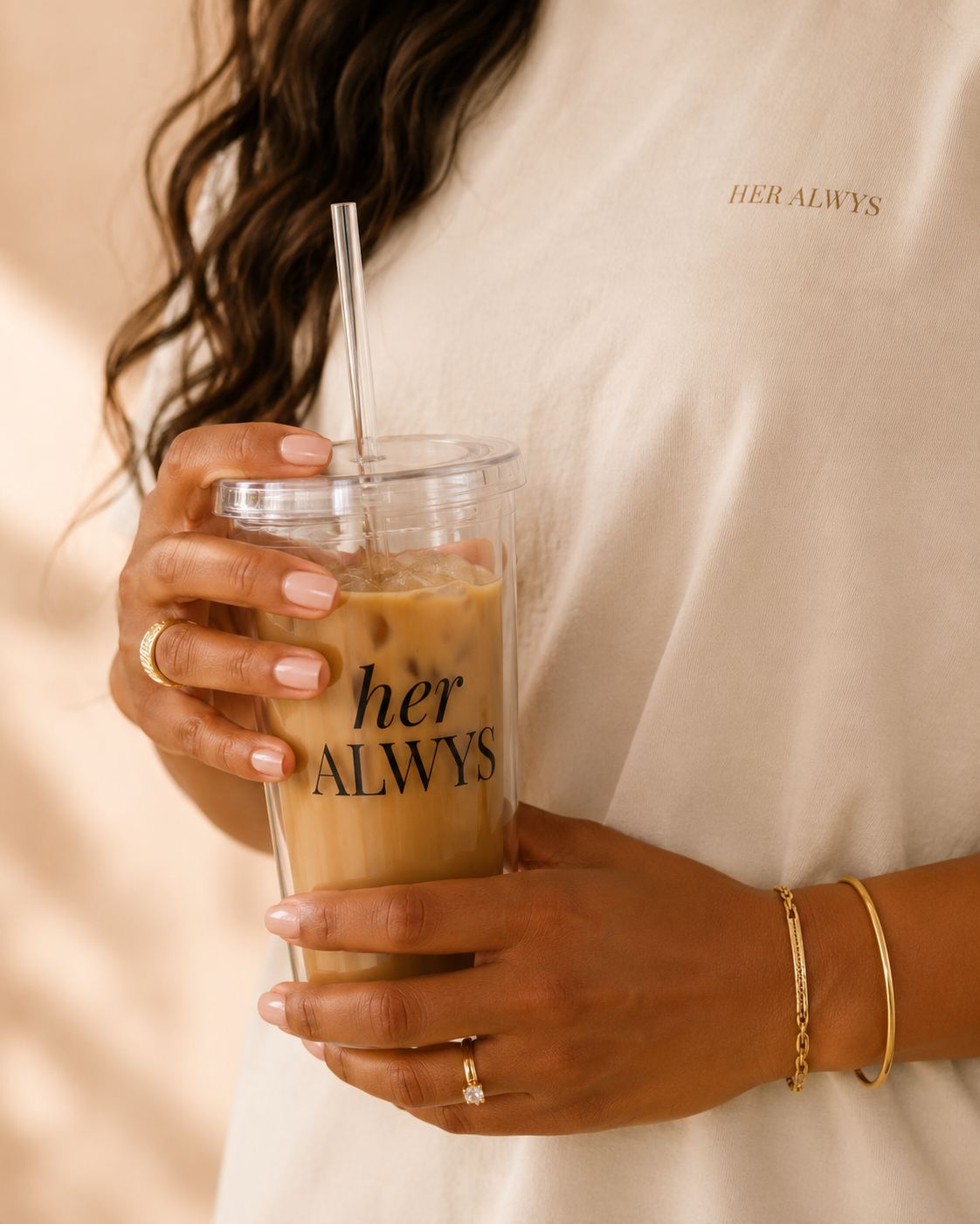 Her Alwys Clear Tumbler