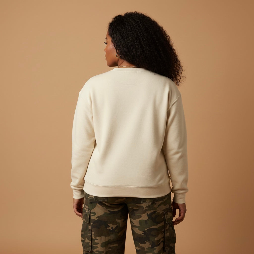 Already Her Crewneck- Cream