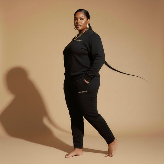 HER ALWYS ALREADY HER Classic Black Sweatshirt