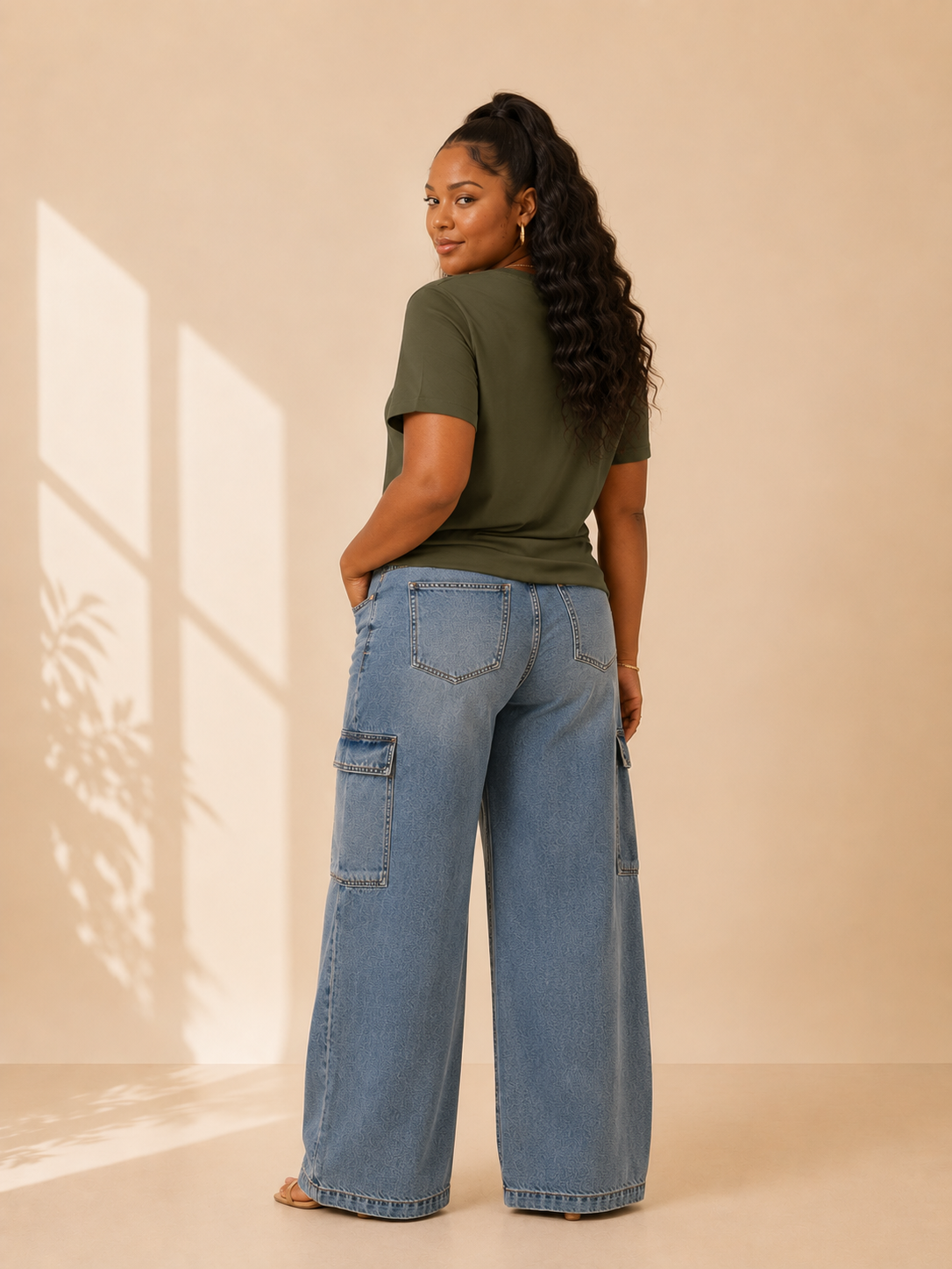 Military Green Her Alwys Tee