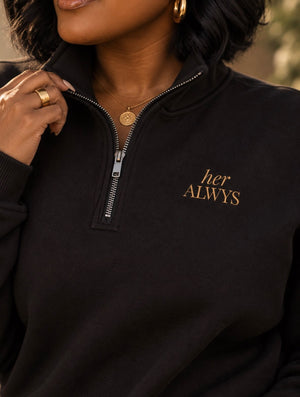 the quarter zip